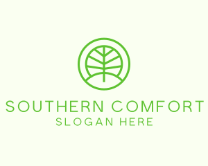 Green Eco Forest logo design