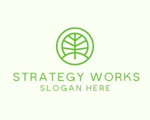 Green Eco Forest logo design