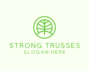 Green Eco Forest logo design