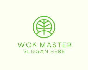 Green Eco Forest logo design