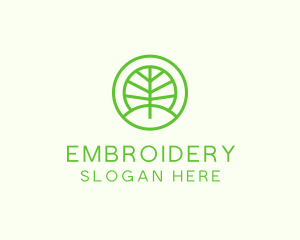 Green Eco Forest logo design