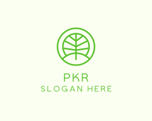 Green Eco Forest logo design