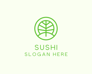 Green Eco Forest logo design