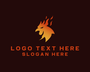 Restaurant - Fire Chicken Restaurant logo design