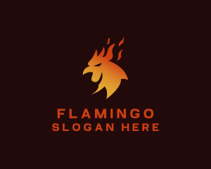 Poultry - Fire Chicken Restaurant logo design