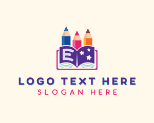 Bookstore - Art Educational Learning logo design