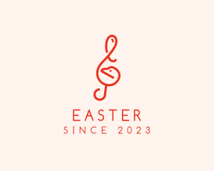 Singer - Musical Note Bird logo design