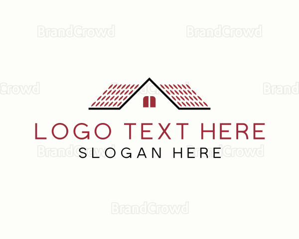 Residential House Roof Logo