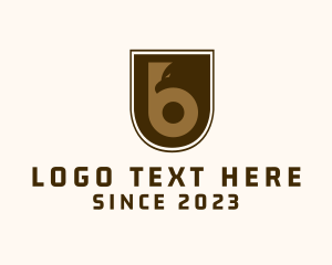 Protection - Modern Eagle Letter B logo design