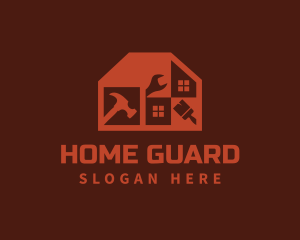 Home Repair Construction Tool logo design