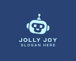 Jolly - Cute Digital Robot logo design