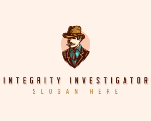 Investigator - Inspector Detective Investigator logo design