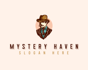 Inspector Detective Investigator logo design