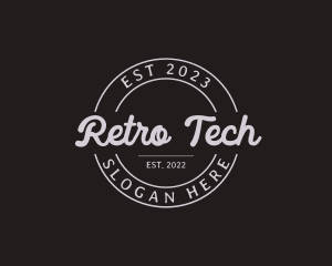 Retro Business Brand logo design