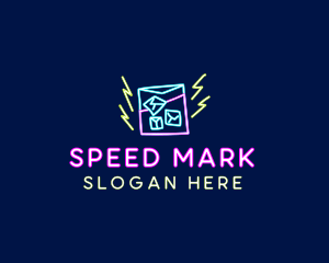 Neon Bar Nightclub logo design