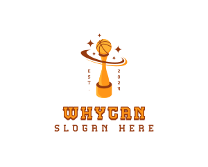 Trophy - Basketball Trophy Award logo design