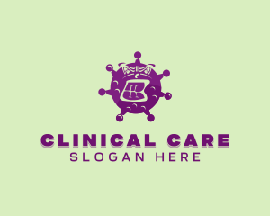 Medical Transmission Virus  logo design