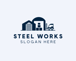 Factory Storage House  logo design