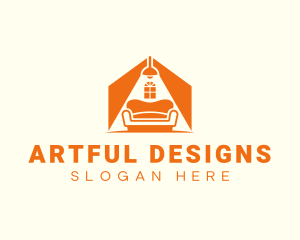 Interior Design Home Decor logo design