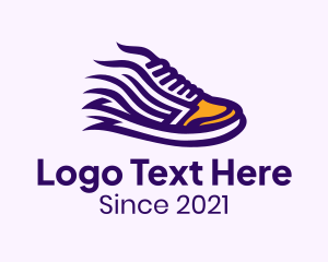 Shoes - Minimalist Fast Shoes logo design