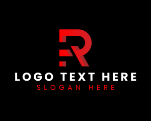 Modern Corporate Letter R  Logo