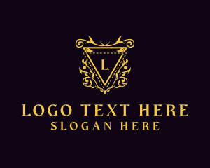 Elegant - Floral Garden Hotel logo design