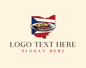 Khachapuri - Goetta Food Ohio logo design