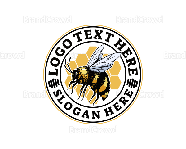 Honey Bee Fly Logo