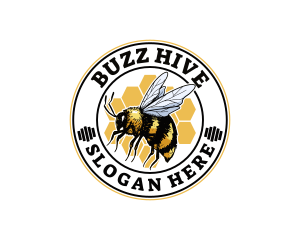 Honey Bee Fly logo design