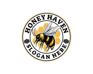 Honey Bee Fly logo design