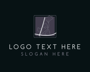 Entrepreneur - Elegant Floral Style logo design