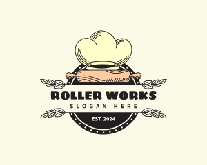 Roller - Rolling Pin Toque logo design