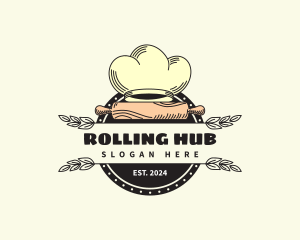 Rolling Pin Toque logo design