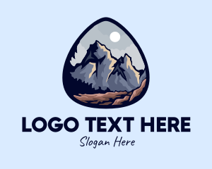 Scenery - Outdoor Alpine Explorer logo design