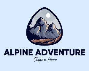 Outdoor Alpine Explorer logo design