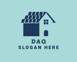 Home - Residential Roofing House logo design