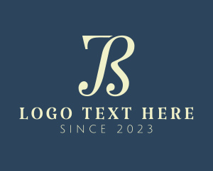 Photographer - Fashion Letter B logo design