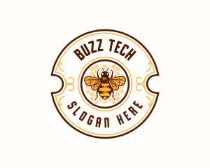 Bee Honey Apiary logo design