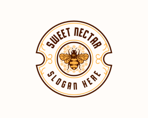 Bee Honey Apiary logo design