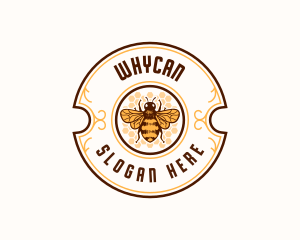 Bee Honey Apiary logo design
