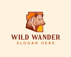 Arizona Pig Wildlife logo design