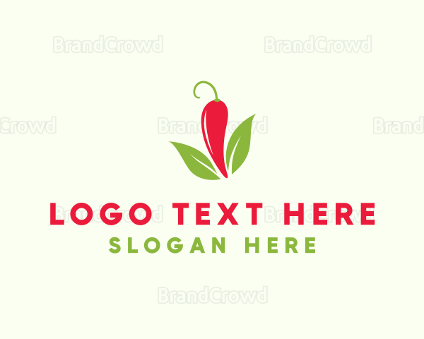 Spicy Chili Pepper Logo