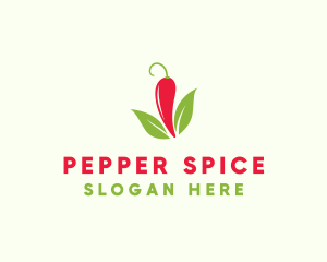 Pepper - Spicy Chili Pepper logo design