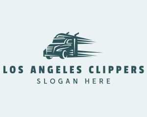 Mechanic - Truck Speed Courier logo design