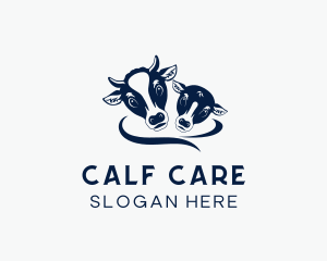 Cow Calf Farm logo design