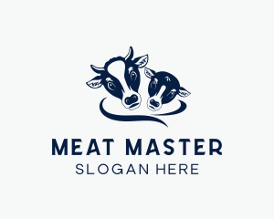 Cow Calf Farm logo design