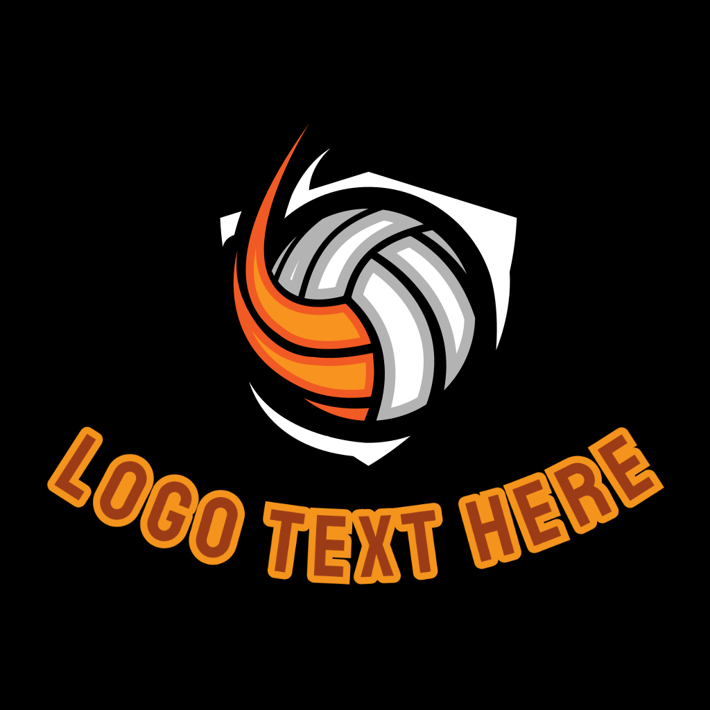 Fast Volleyball Sports Logo | BrandCrowd Logo Maker | BrandCrowd ...