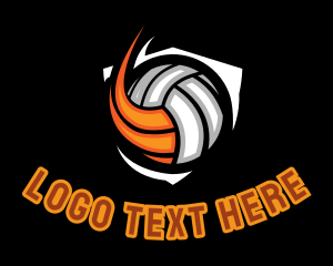 Water Polo - Fast Volleyball Sports logo design