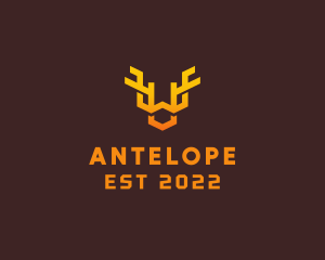 Animal Antlers Horn logo design