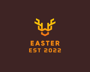 Antler - Animal Antlers Horn logo design